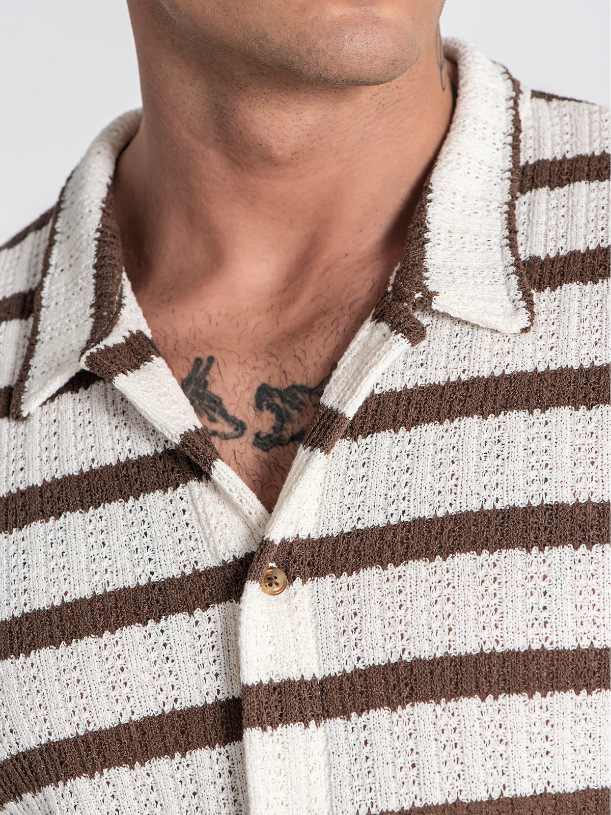 shirts / Brown Nautic Club Shirt