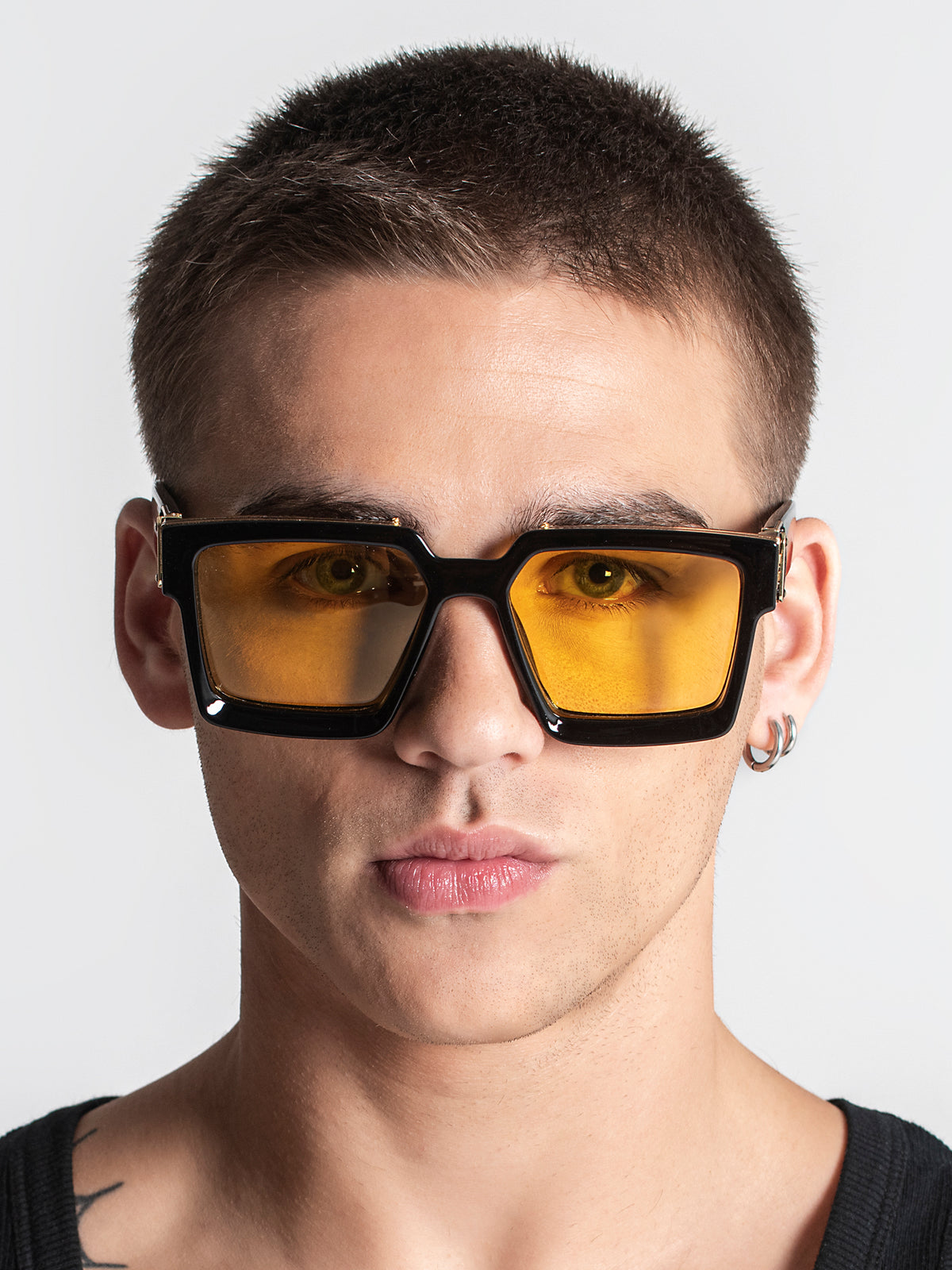 Yellow Fashionista Sunglasses