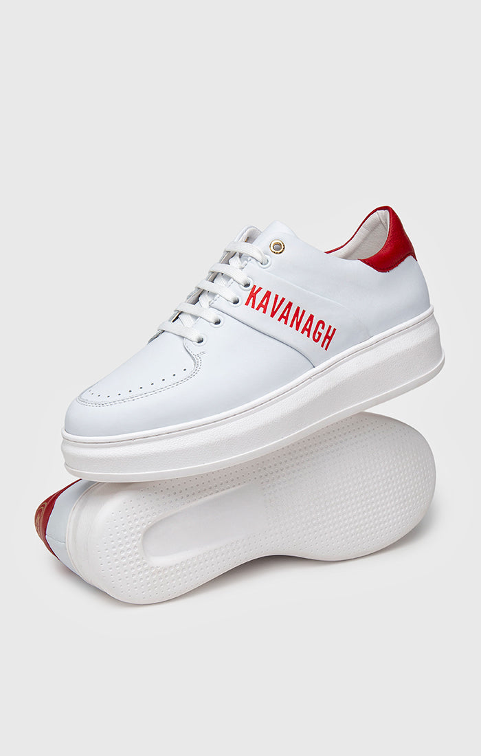 White Blood Devotion Sneakers